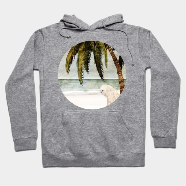 Walter's Day at the Beach Hoodie by KatherineBlowerDesigns